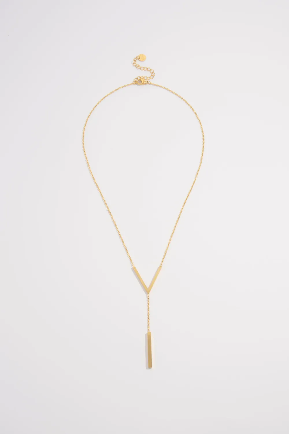 Modern Y-Shape Necklace