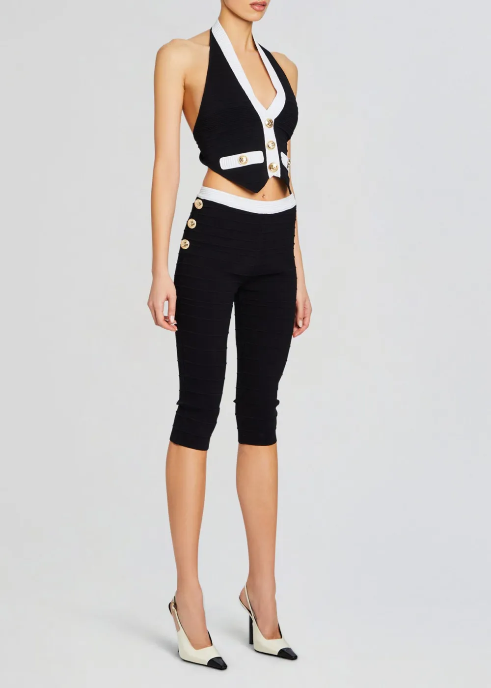 Bandage Knit Vest