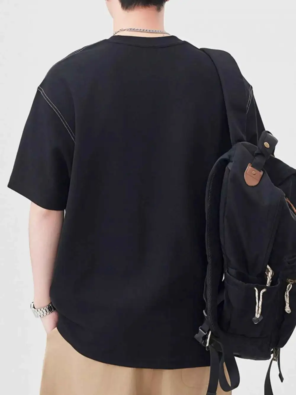 Round Neck Relaxed Fit T-Shirt