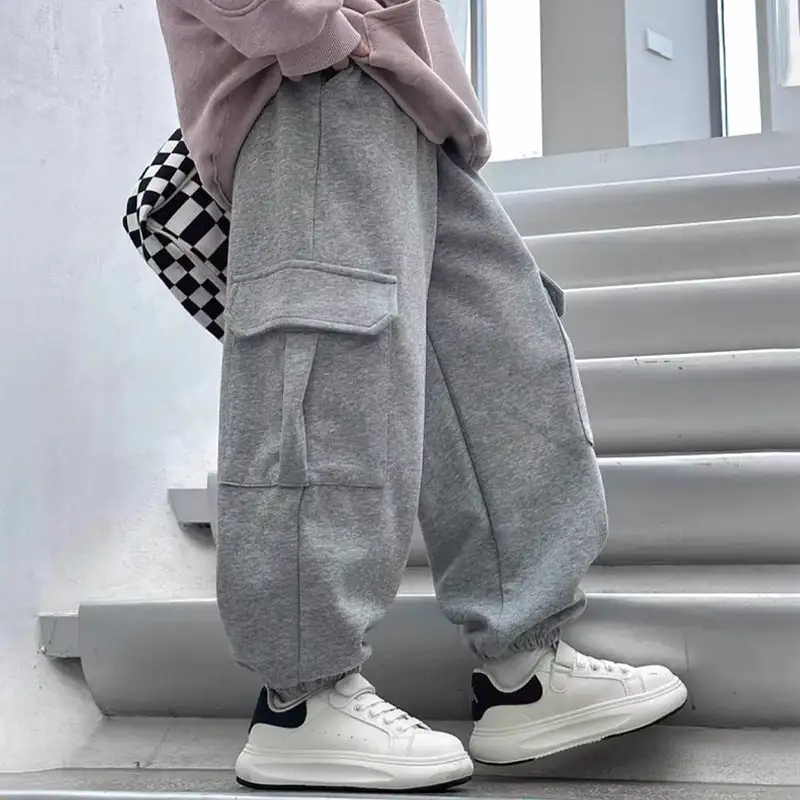 Men's Ladies Comfortable Cargo Leisure Pants Cargo Pants