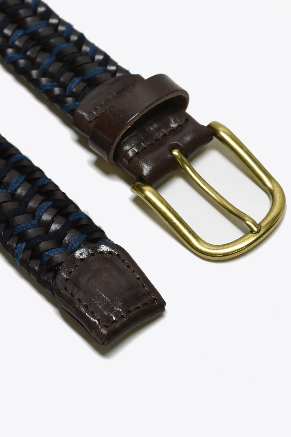 Stretch Woven Leather Belt
