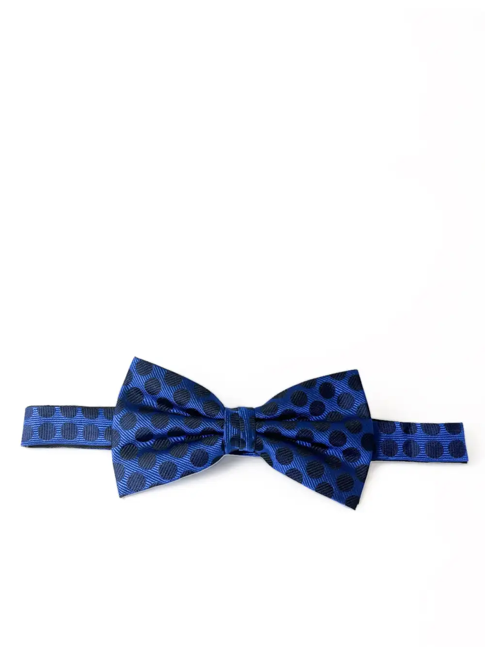 Polka Dot Silk Bow Tie