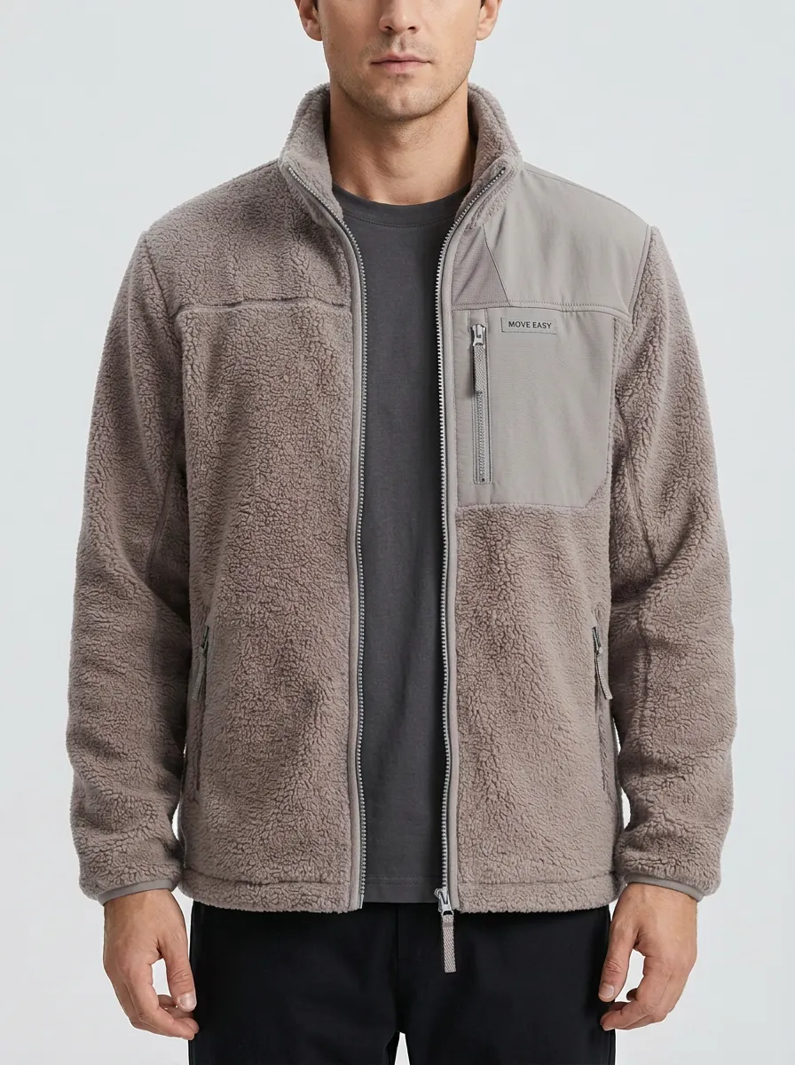 Everyday Sherpa Fleece Zip Jacket