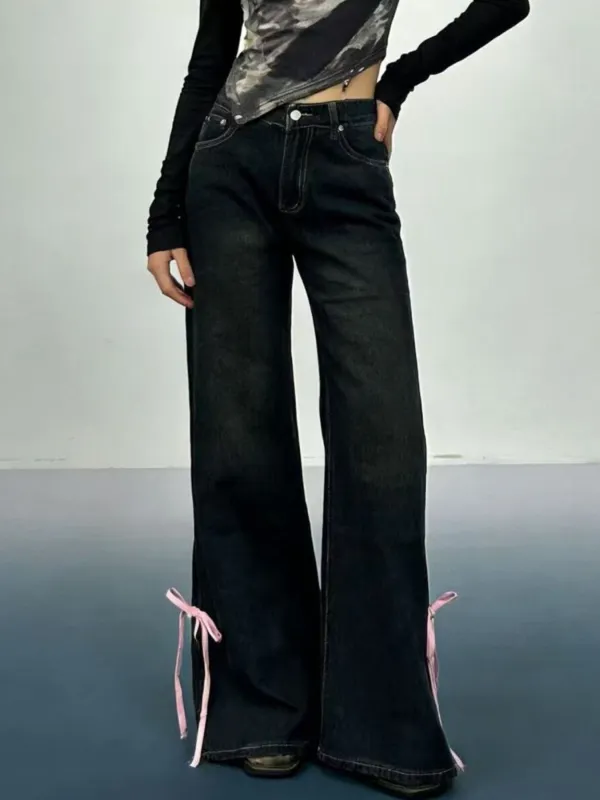 Flare Leg Denim Jeans
