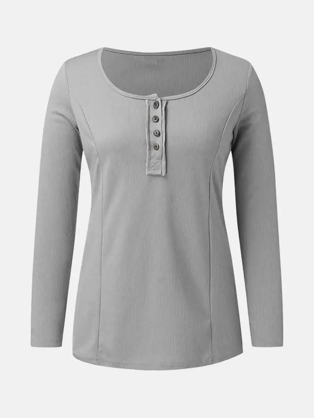 Everyday Scoop Neck Long Sleeve T-Shirt