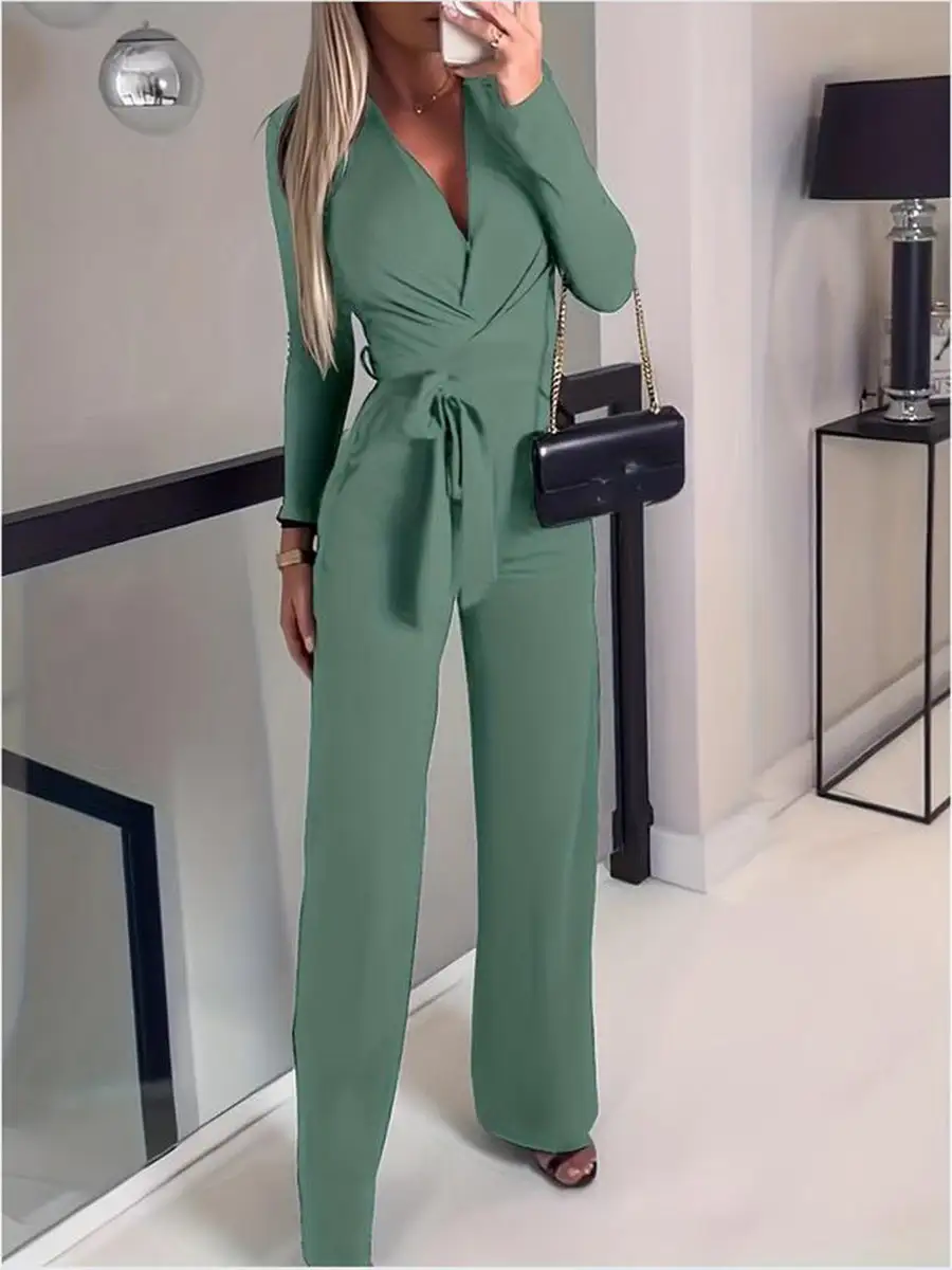 Wrap Front Jumpsuit