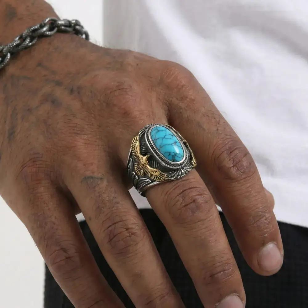Men's Eagle Ring