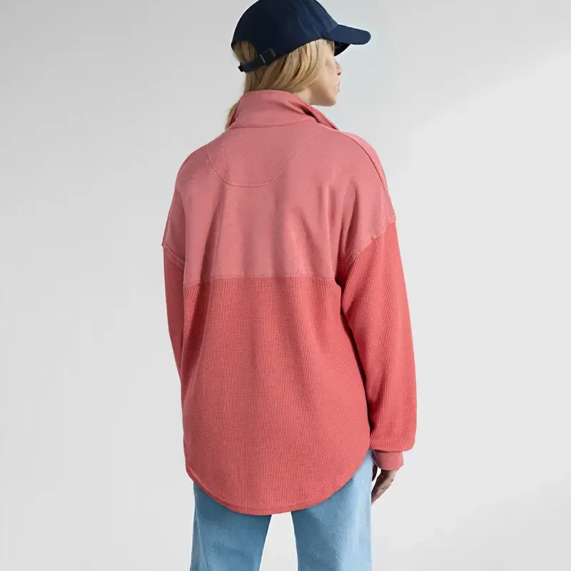 🔥Last Day💥Women's Half-Zip Waffle Knit Sweater🔥8-Pack Only $24