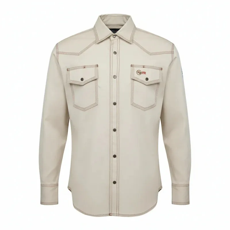 🔥𝗛𝗢𝗧 𝗦𝗔𝗟𝗘 - Men's FR Classic Western Welding Shirt