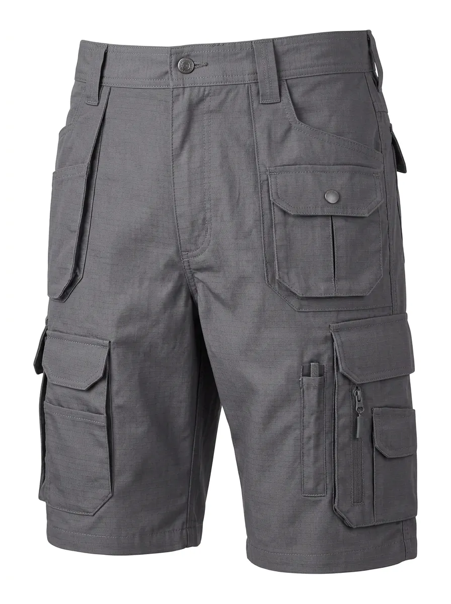 Men's Tactical Outdoor Multi-Pocket Ripstop Cargo Shorts