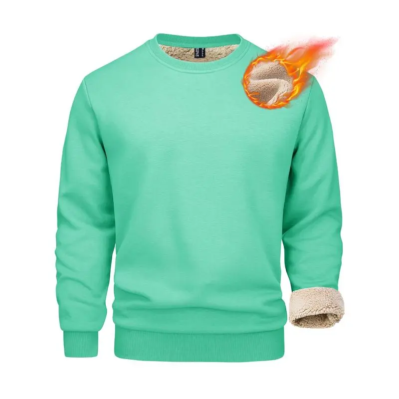 🧥 Men’s Sherpa Lined Sweatshirt – Cozy Warmth, Everyday Style