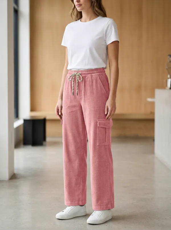 Women's Sport Inspired Cargo Cargo Work Pants