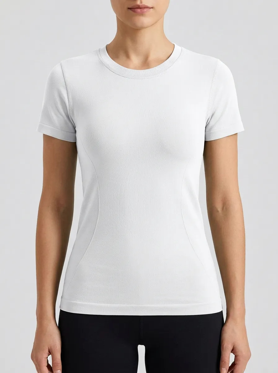 Women's Seamless Contoured Crewneck T-Shirt