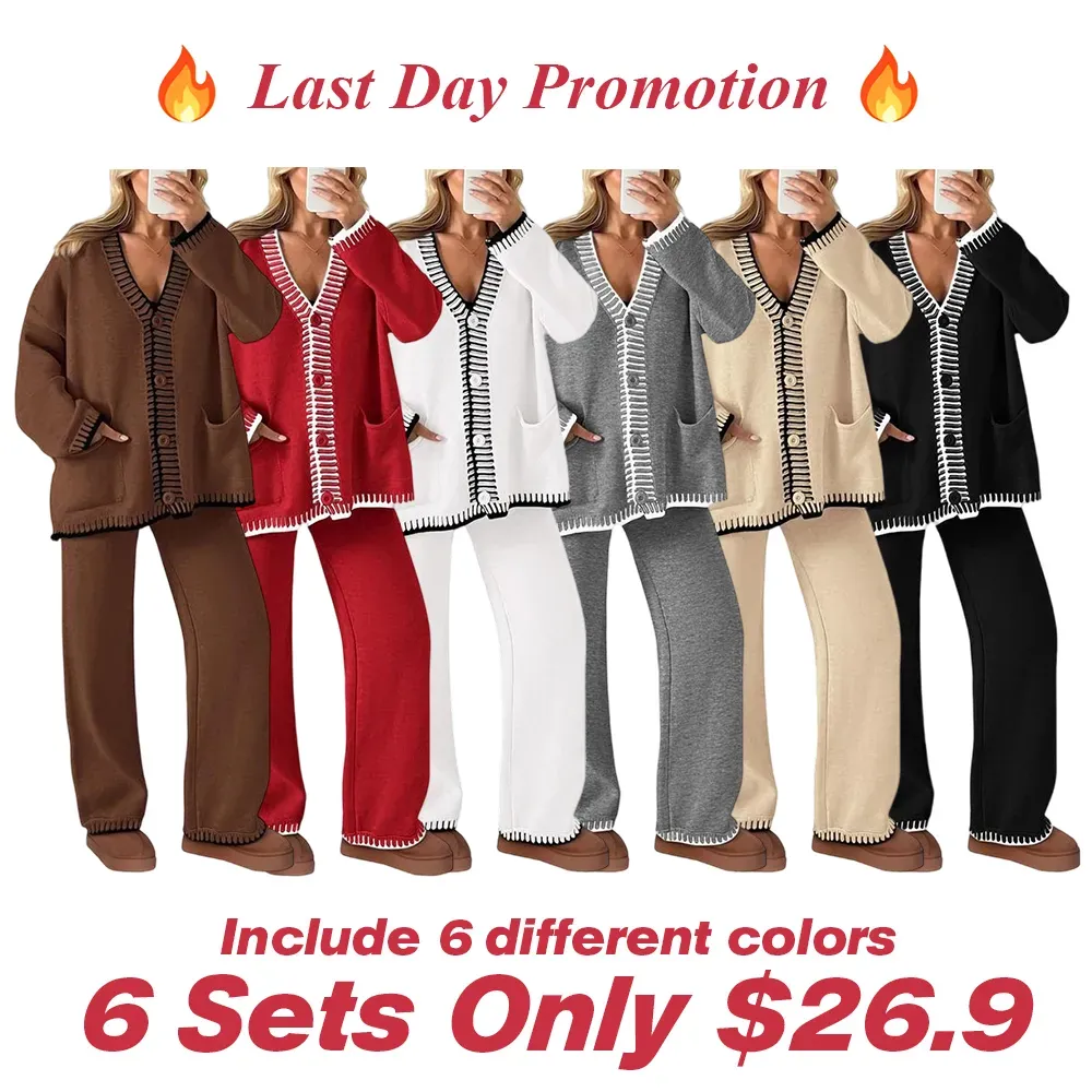 Women's two-piece winter knitted set[CLEARANCE ONLY FOR TODAY]