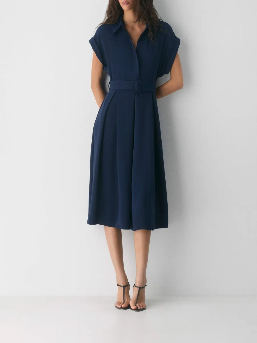 Minimalist Cap Sleeve Dress