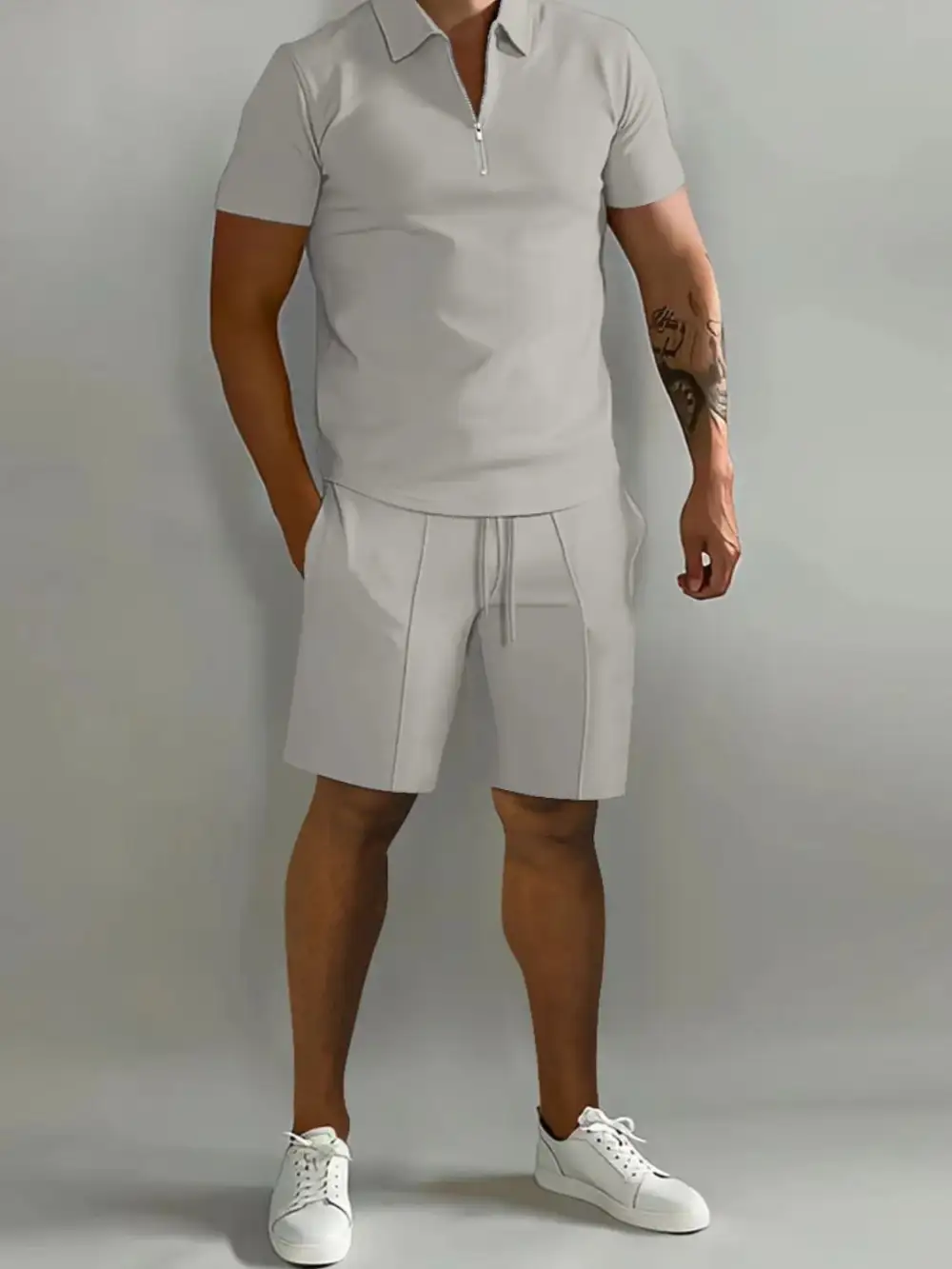 Nylon Casual Shorts
