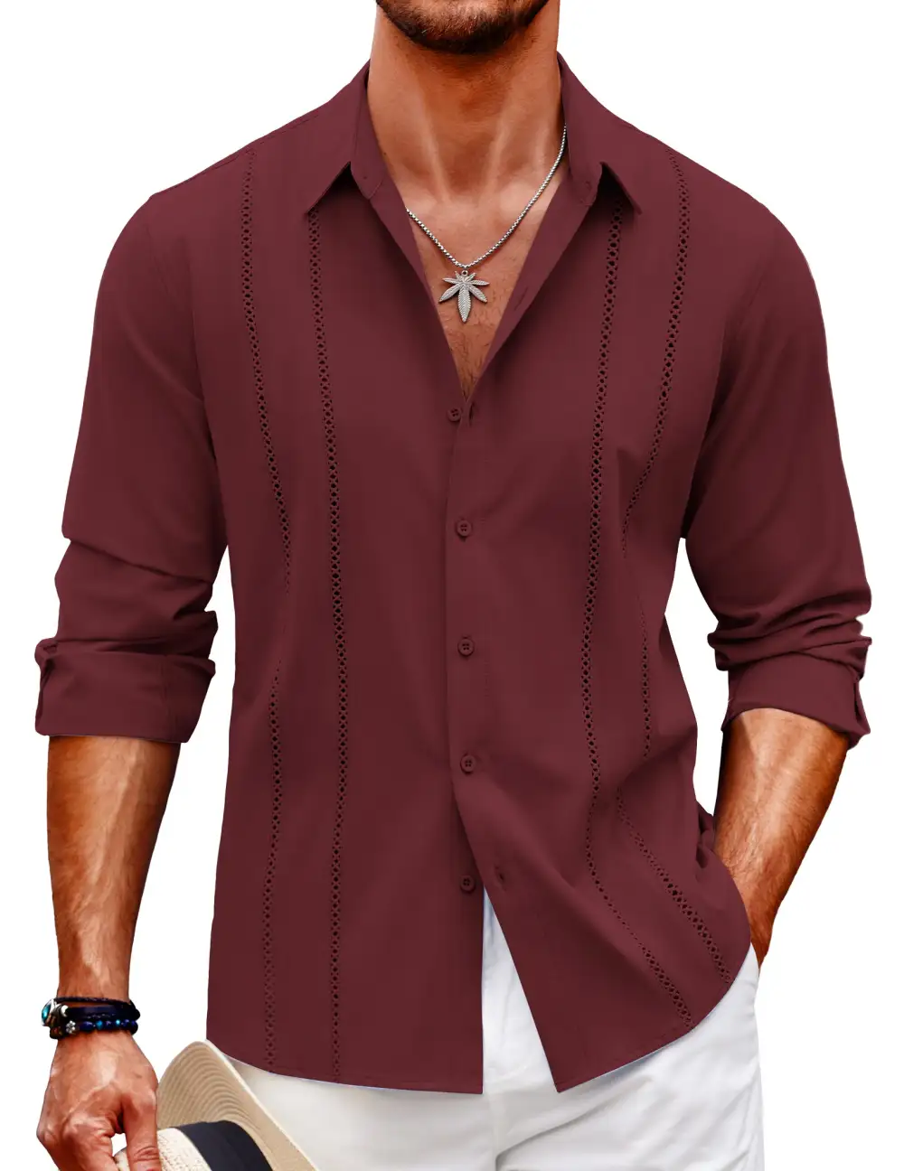 Casual Long Sleeve Button Down Shirt