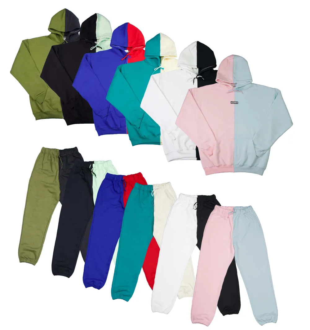 12 Pick Two-Piece Set - $29.98 Today Only Custom Hoodies Sweatpants 4 Colors Of Your Choice Sweatshirt And Sweatpants