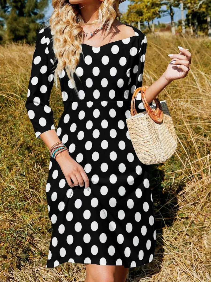Classic Polka Dot Dress