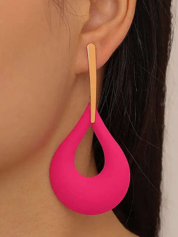 Layered Celestial Drop Earrings