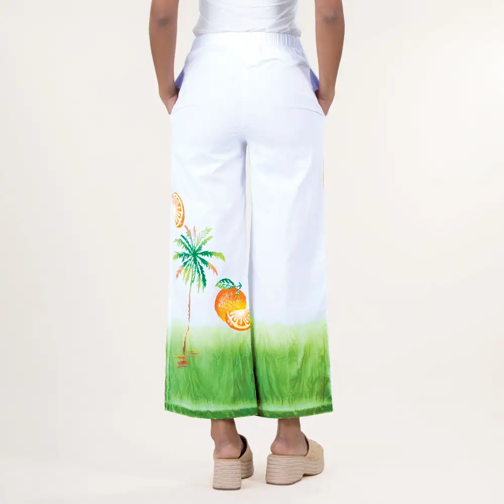 Hand-painted Party In The Palms Pants