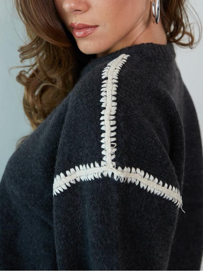 Oversized Knit Sweater