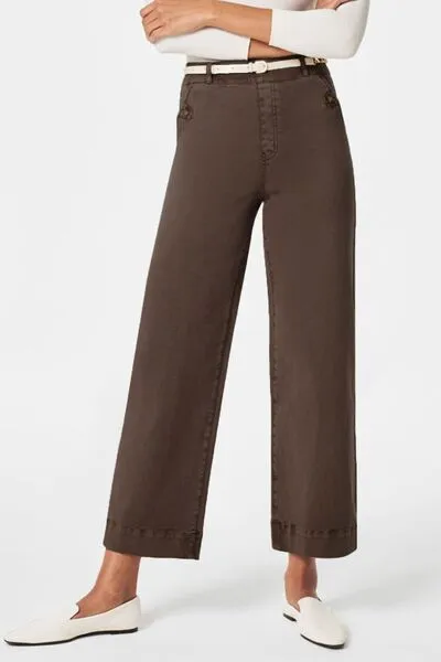 High Waist Pocket Denim Jeans