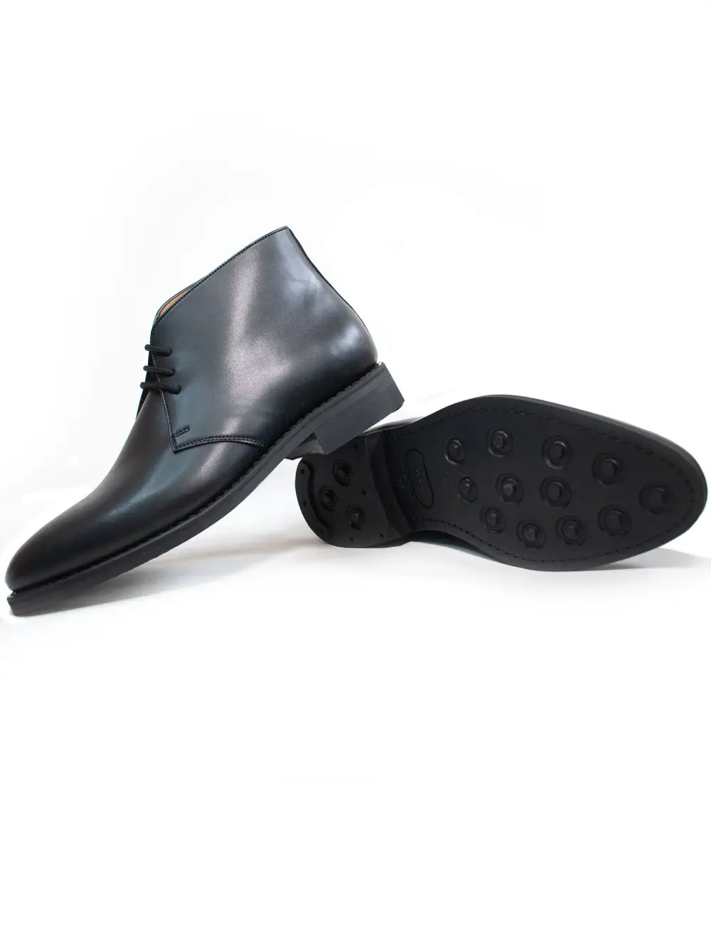 Goodyear Welt Vegan Leather Desert Boots