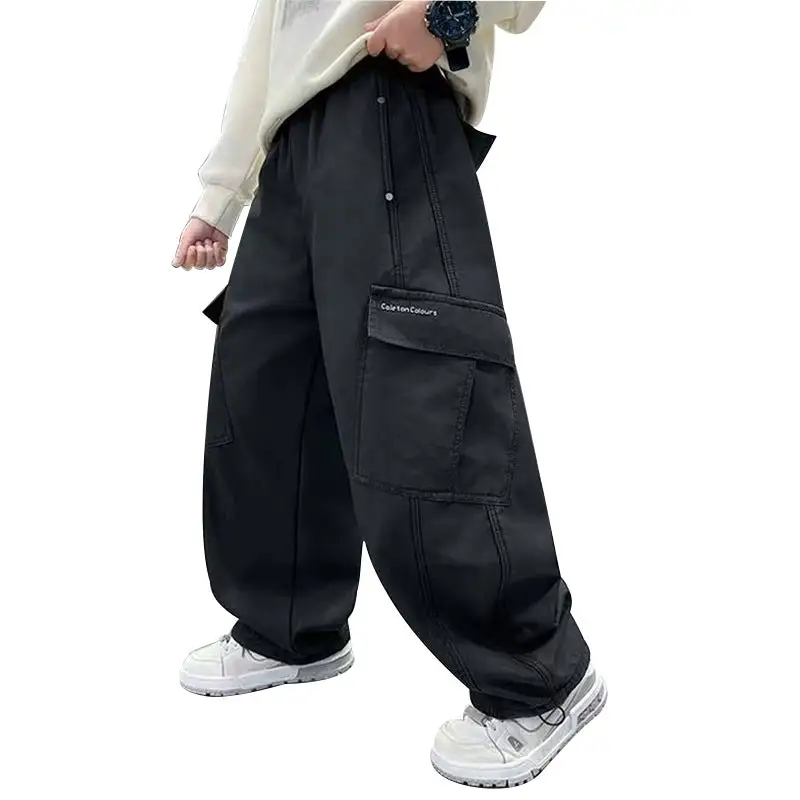 Men's Casual Cargo Pants with Deep Pockets