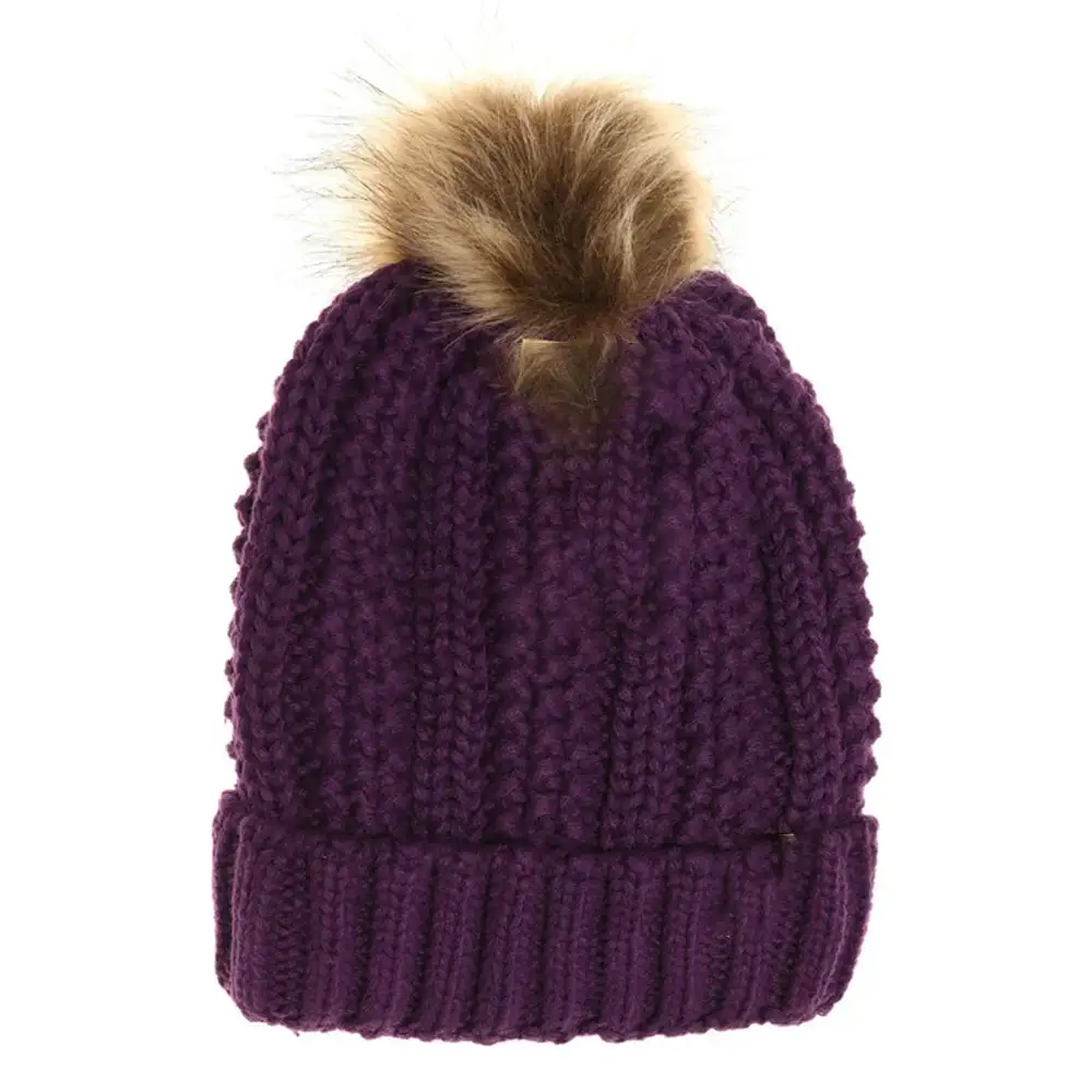 Casual Pom Kids Beanie