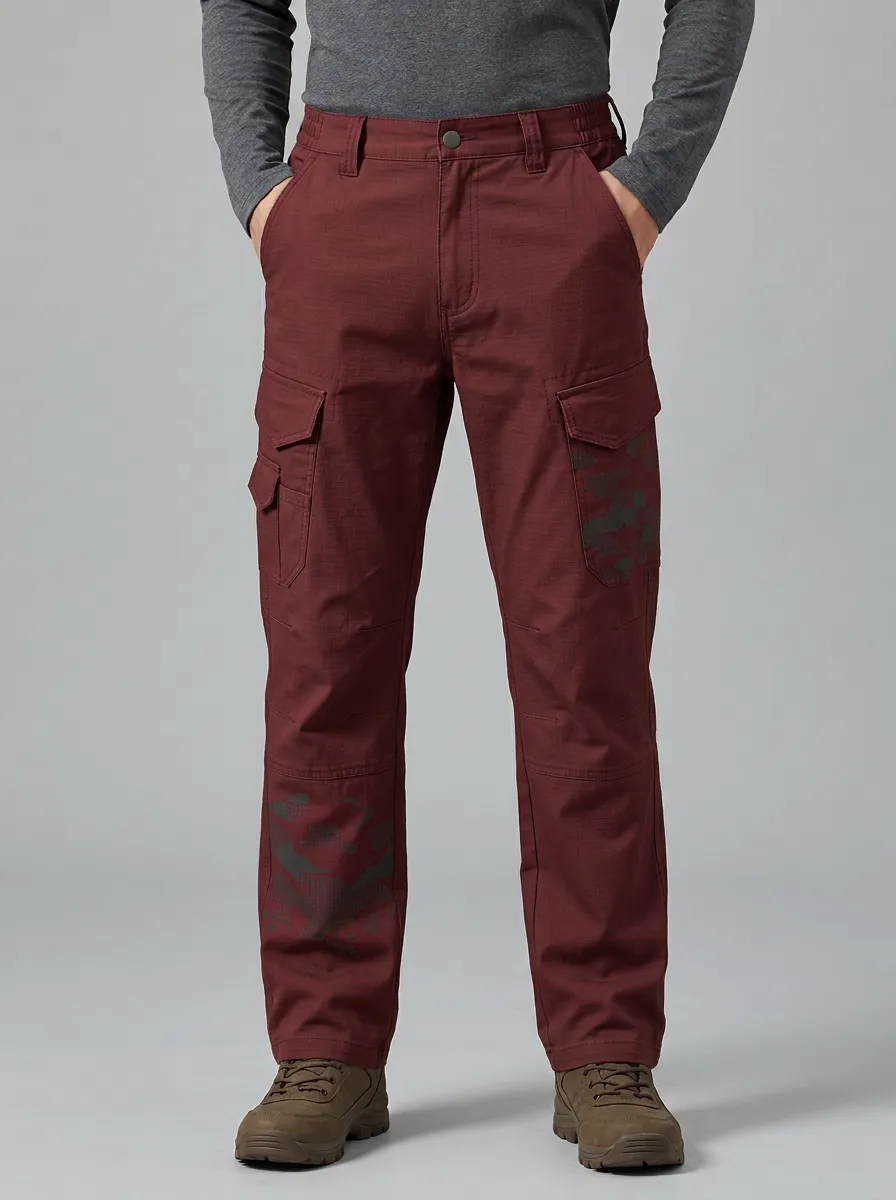 Tactical Outdoor Digital Camo Cargo Pants