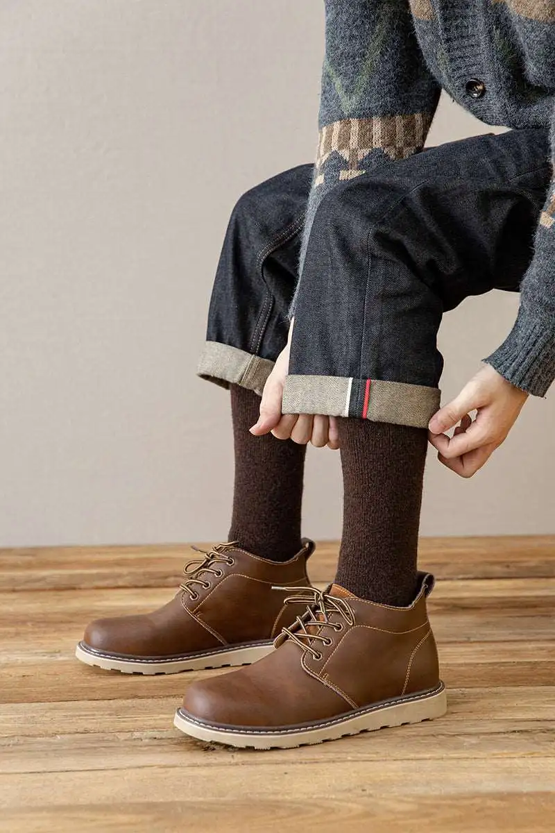 Wool Knee High Socks