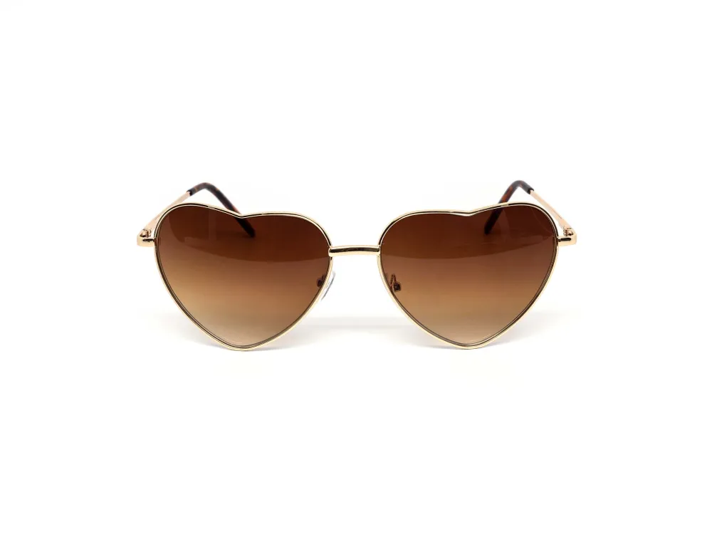 12-Pack Heart Gradient Assorted Sunglasses