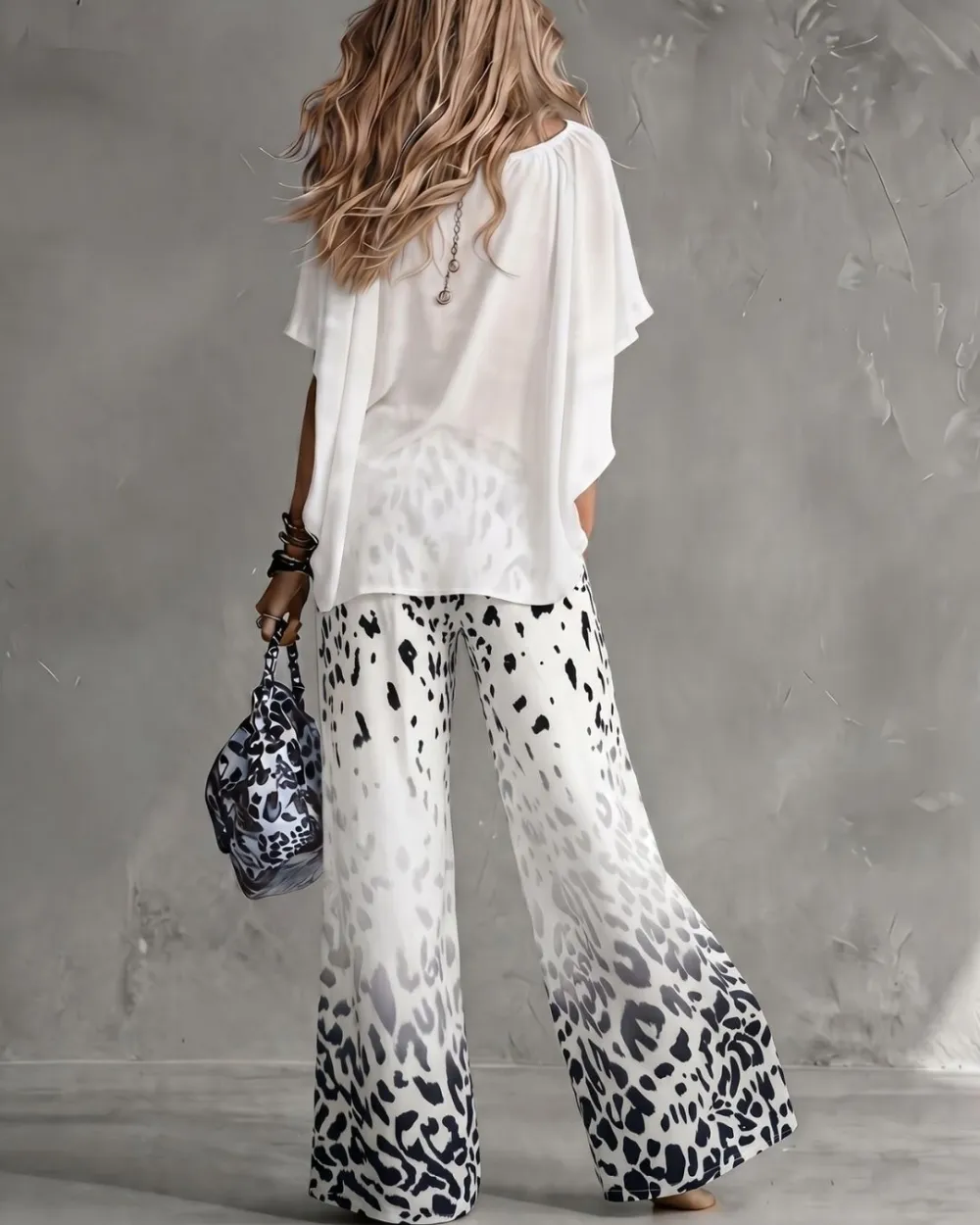 Ombre Leopard Set