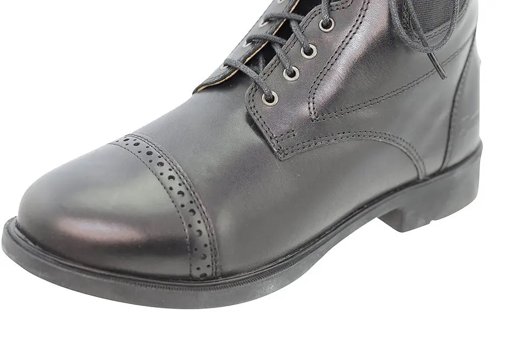 Lace-Up Easy-Care Riding Boots