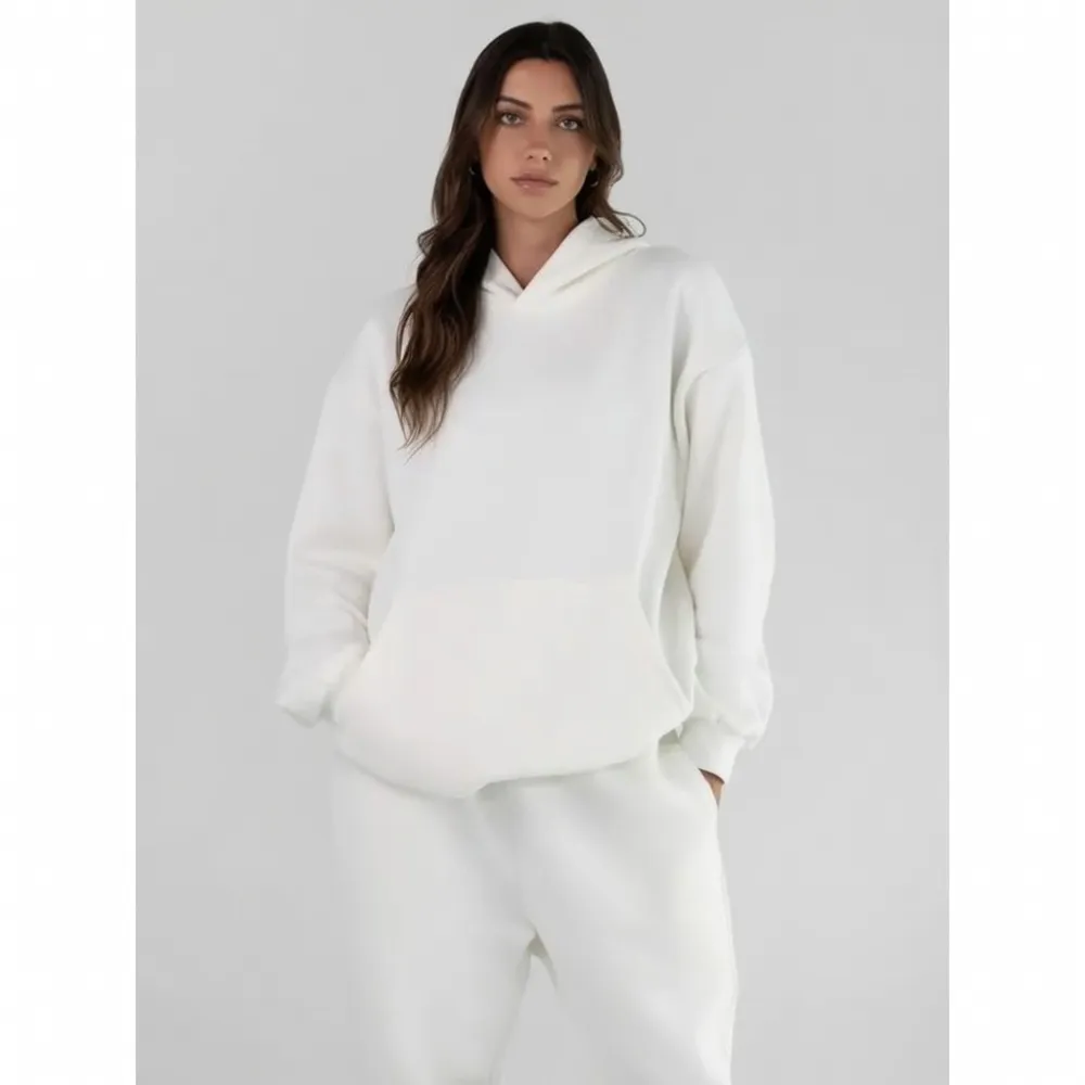 Pastel Hooded Tracksuit, Casual and Comfortable