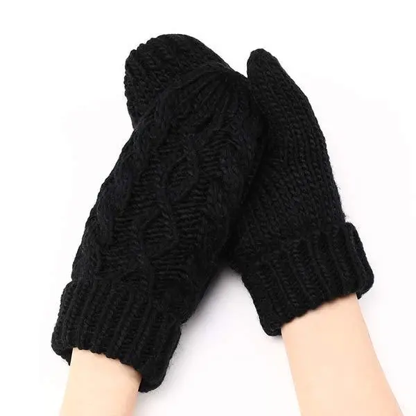 Women'S Handbag Warm Woolen Gloves 49808755C