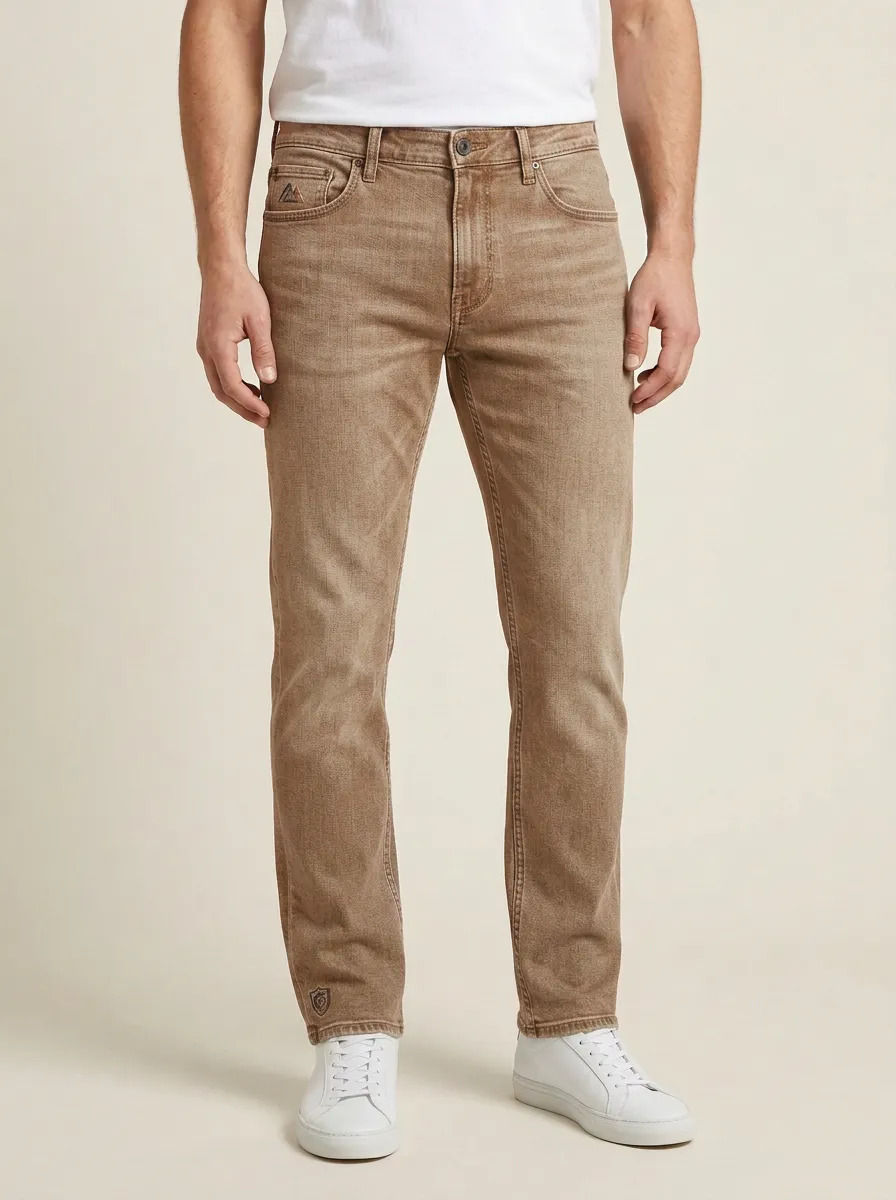 Men's Contemporary Flexible Casual Wear Stretch Denim Jeans