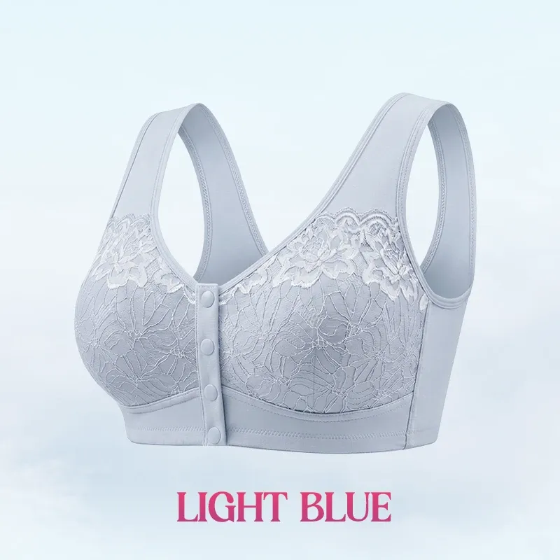 🔥Last Day💥Front Closure Breathable Cotton Lifting Bra for Seniors🔥8-Pack Only $24