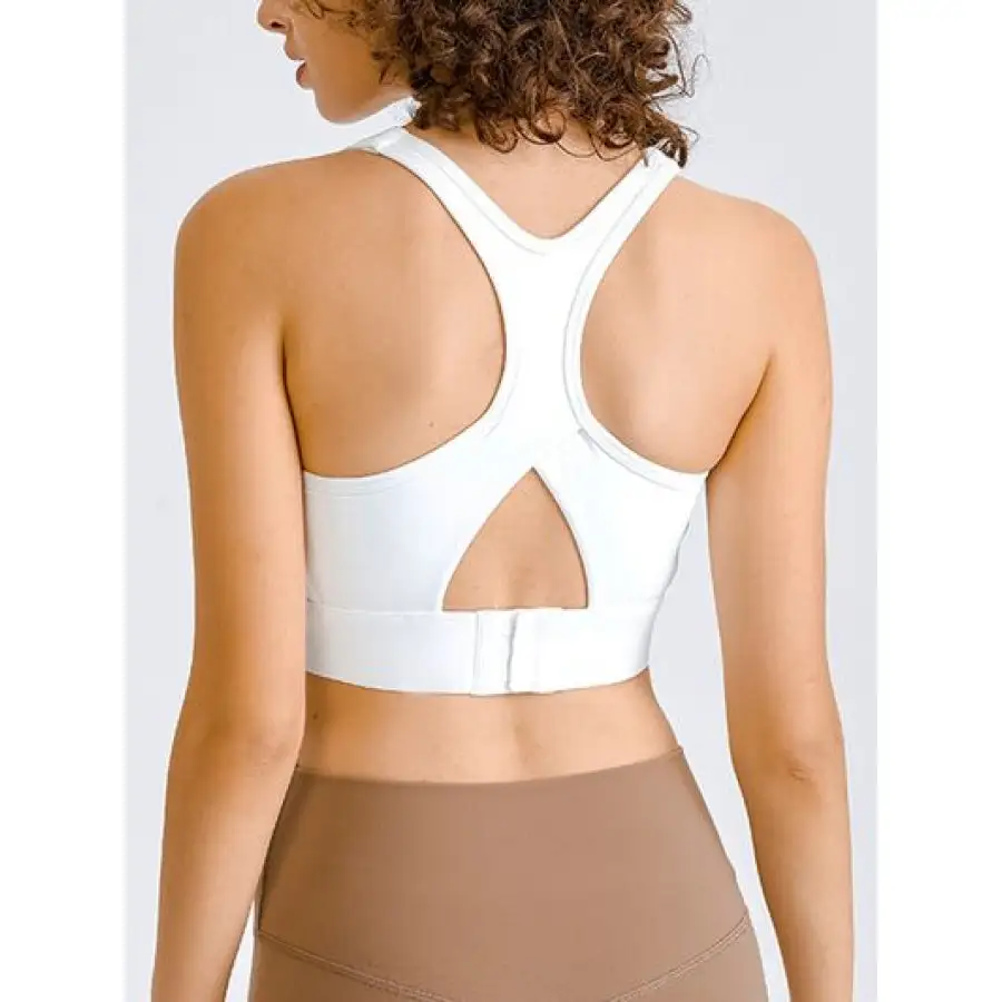 Square Neck Racerback Cropped Tank