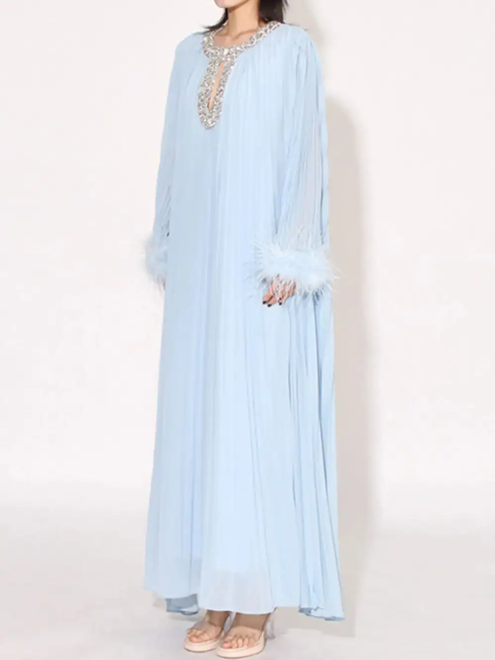 Finish Long Sleeve Maxi Dress