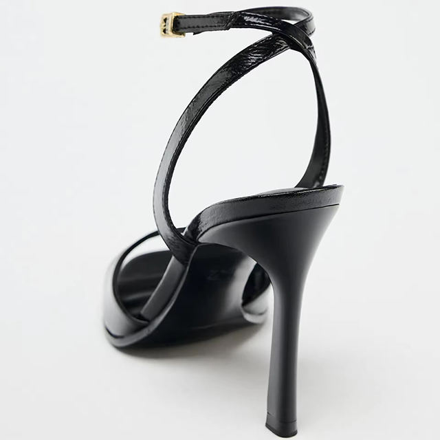 Velmira Square Toe Stiletto Sandals