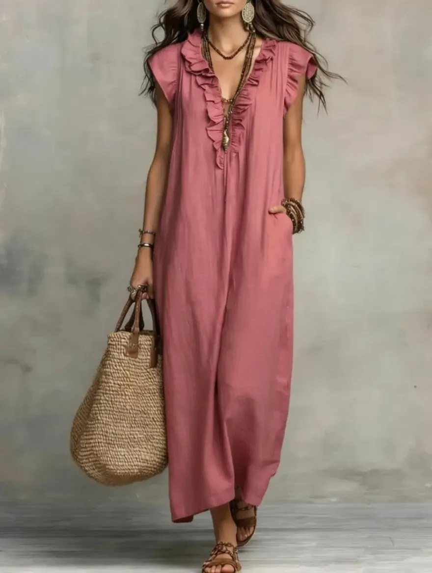 Bohemian maxi dress