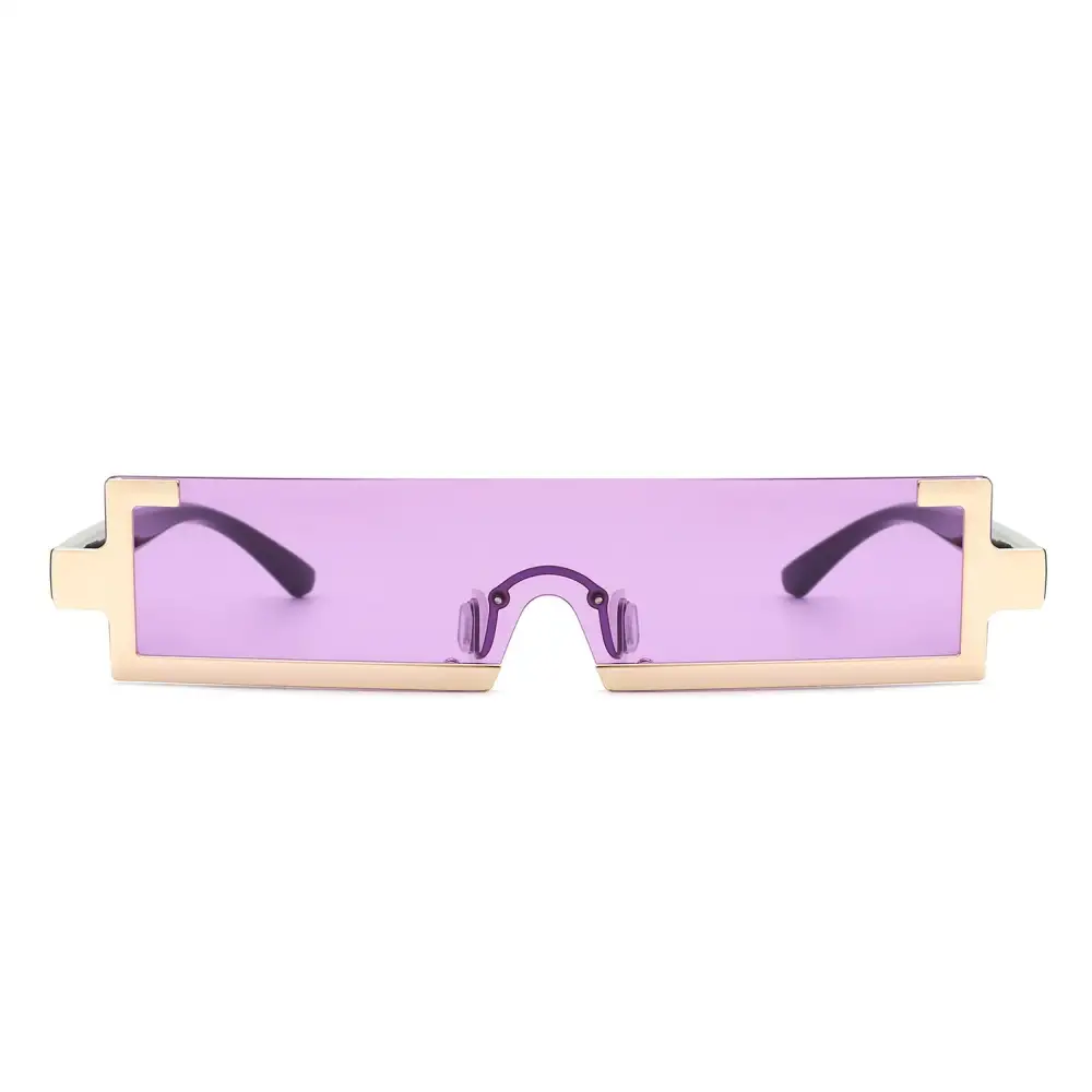 Soft Rimless Frame Sunglasses