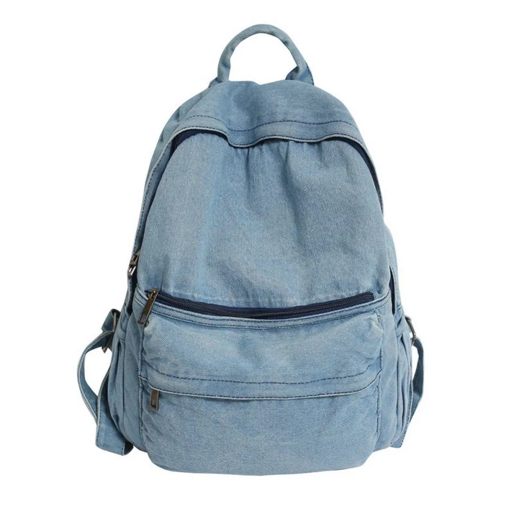 Textured Canvas Backpack