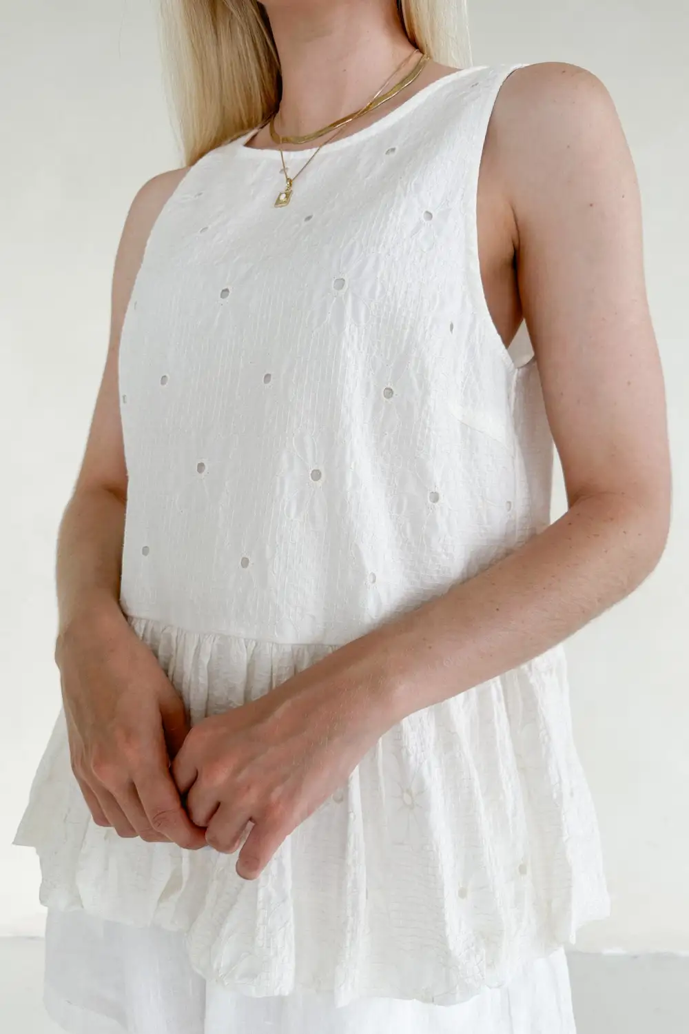 Casual Fit Soft Sleeveless Top