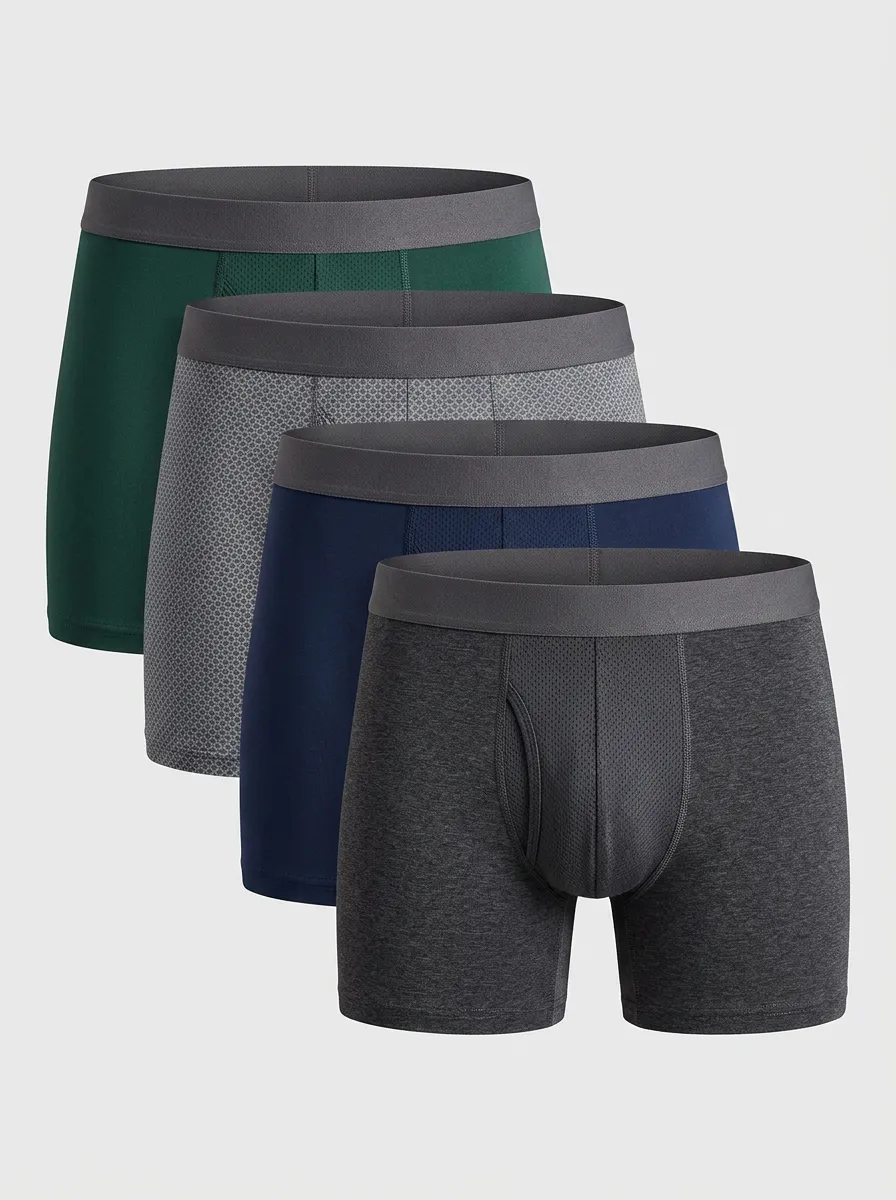Classic Easy Fit Four Pack Briefs
