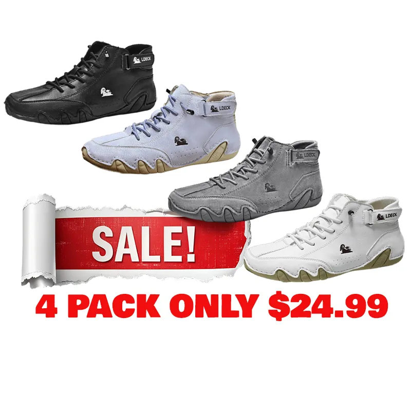 Men's Waterproof and Breathable Orthopedic Footwear