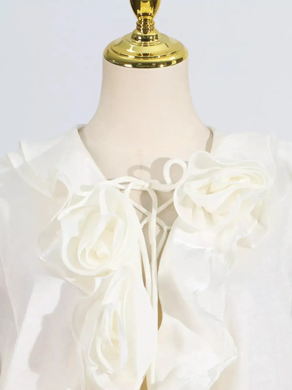 Wearable Cut Ruffle Mini Dress