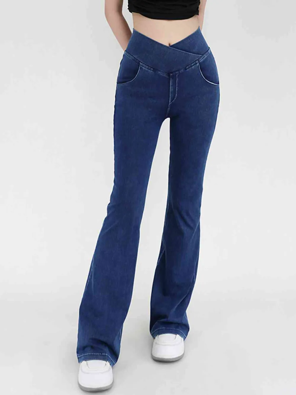Short Sleeve Balanced Fit Denim Jeans